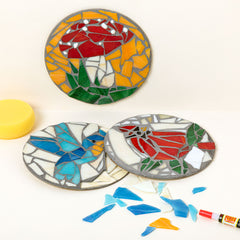 DIY Stained Glass Mosaic Kit