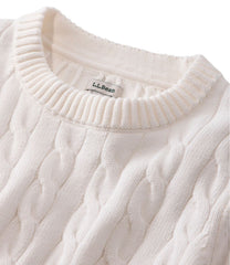 Women's The Original Double L® Sweater Cable Crewneck