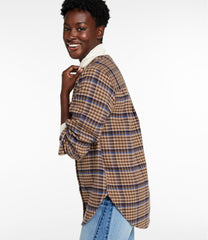 Plaid Women's Signature 1933 Collarless Chamois Tunic