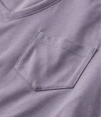 Long-Sleeve Women's Vista Camp V-Neck Pocket Tee