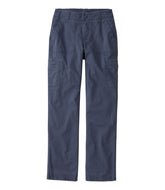 Mid-Rise Straight-Leg Cargo Lined Women's 207 Vintage Cotton Canvas Pants