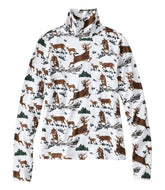 Women's Signature Lightweight Cotton Turtleneck Novelty