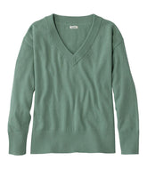 V-Neck Women's Cotton/Cashmere Sweater