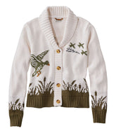 Women's Signature Original Cotton Sweater Shawl Cardigan Novelty