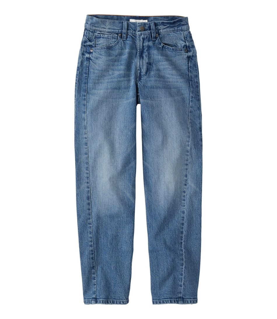 High-Rise Barrel Ankle Women's Signature 1912 Premium Jeans
