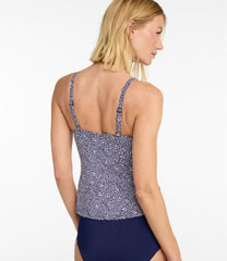 Women's L.L.Bean Coastal Essential Scoop Tankini Top Print