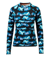 Women's L.L.Bean Heavyweight Base Layer Crew Top Print