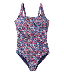 Women's L.L.Bean Coastal Essential Scoop Tanksuit Print