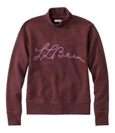 Mockneck Logo Signature Camp Sweatshirt