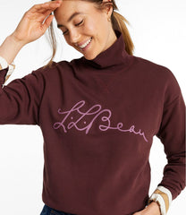 Mockneck Logo Signature Camp Sweatshirt
