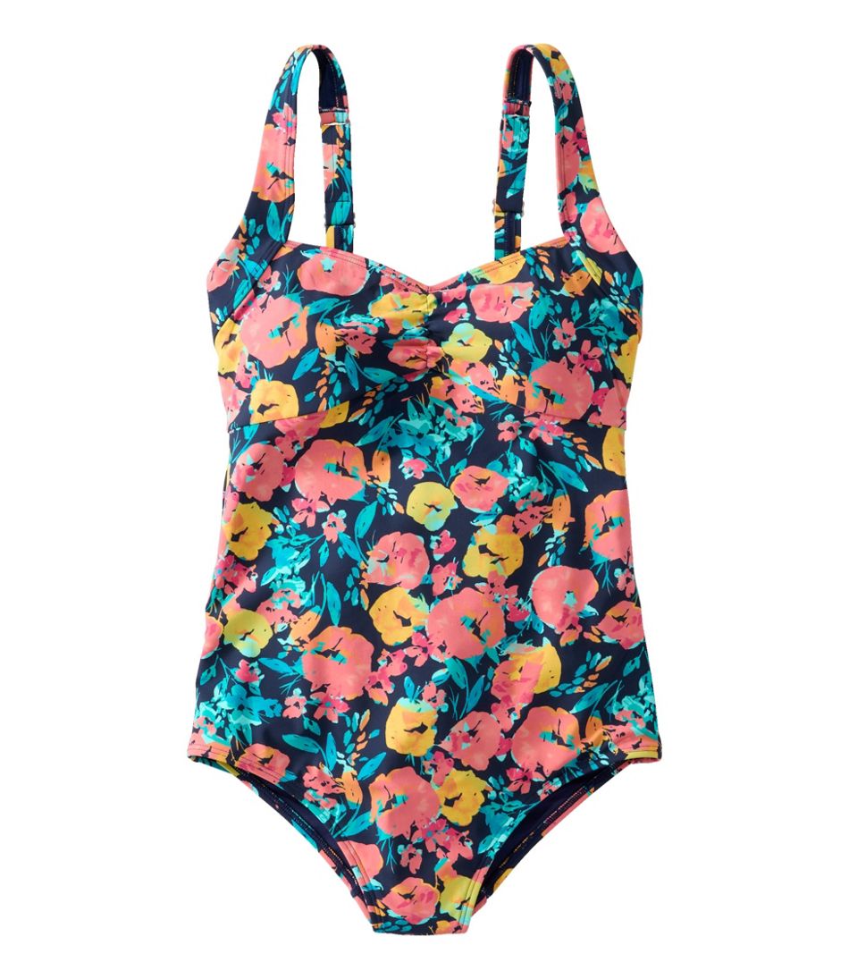 Sweetheart Tanksuit Print Women's Shaping Swimwear