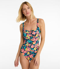 Sweetheart Tanksuit Print Women's Shaping Swimwear