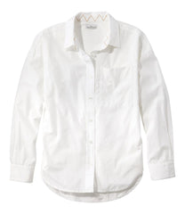Women's Signature Premium Essential Poplin Shirt Long-Sleeve