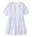 Women's Cloud Gauze Cover-Up Tiered Dress Print