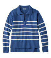 Women's Classic Cashmere Sweater Relaxed Polo