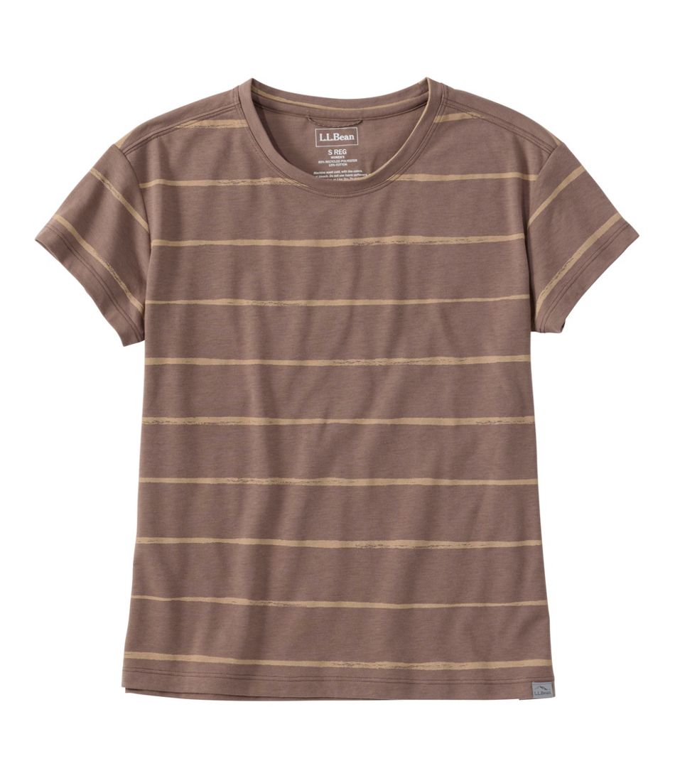 Women's Mountainside Crewneck Tee Short-Sleeve Stripe