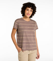 Short-Sleeve Stripe Women's Mountainside Crewneck Tee