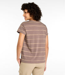 Women's Mountainside Crewneck Tee Short-Sleeve Stripe