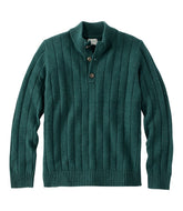 Men's Riverton Wool/Cotton Sweater Mockneck