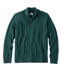 Men's Riverton Wool/Cotton Sweater Mockneck