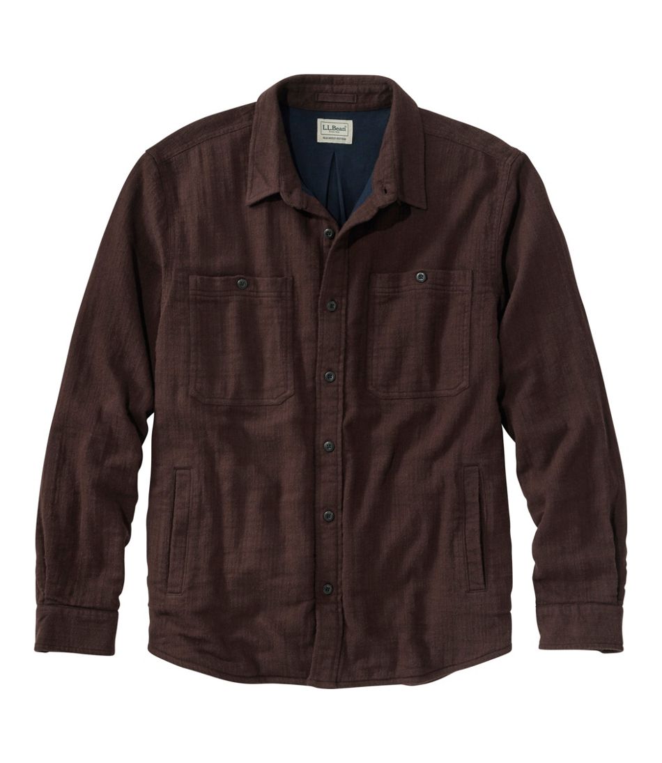 Slightly Fitted Untucked Fit Lined Men's 1912 Field Flannel Shirt