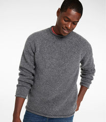 Rollneck Men's Bean's Classic Ragg Wool Sweater