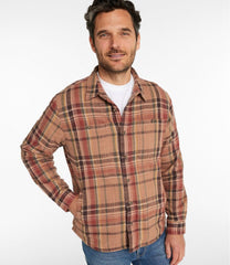 Lined Plaid Slightly Fitted Untucked Fit Men's 1912 Field Flannel Shirt