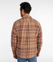 Lined Plaid Slightly Fitted Untucked Fit Men's 1912 Field Flannel Shirt