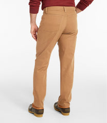 Standard Fit Straight Leg Men's BeanFlex® Performance Canvas Pants Five-Pocket