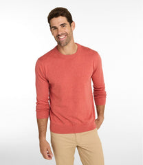 Men's All Seasons Cotton Blend Sweater Crewneck