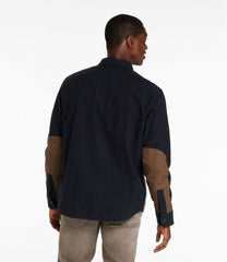 Slim Fit Mixed Media Men's Signature 1933 Chamois Cloth Shirt