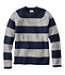 Rollneck Men's Bean's Classic Ragg Wool Sweater Stripe