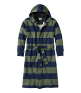 Men's Mariner Sweatshirt Robe Stripe