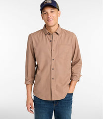 Slightly Fitted Untucked Fit Men's Sunwashed Oxford Shirt Stripe