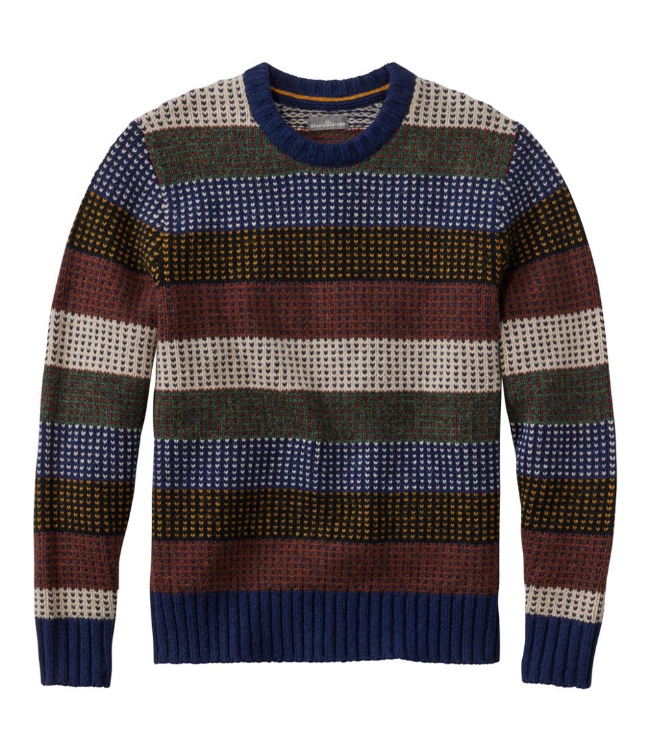 Men's Signature 1980 Matinicus Rock Sweater Crewneck Stripe