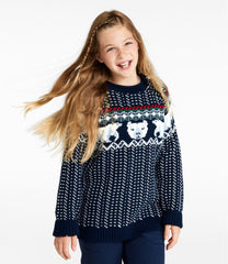 Kids' Cotton Rollneck Sweater