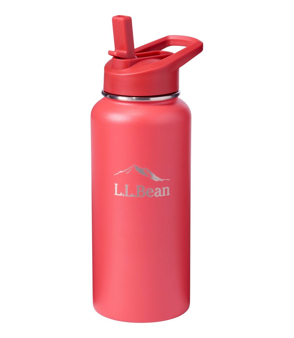 32 oz. Bean Canteen Insulated Straw Water Bottle