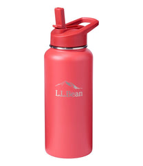 32 oz. Bean Canteen Insulated Straw Water Bottle