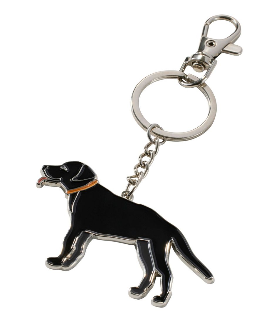 Black Lab Enamel Charm