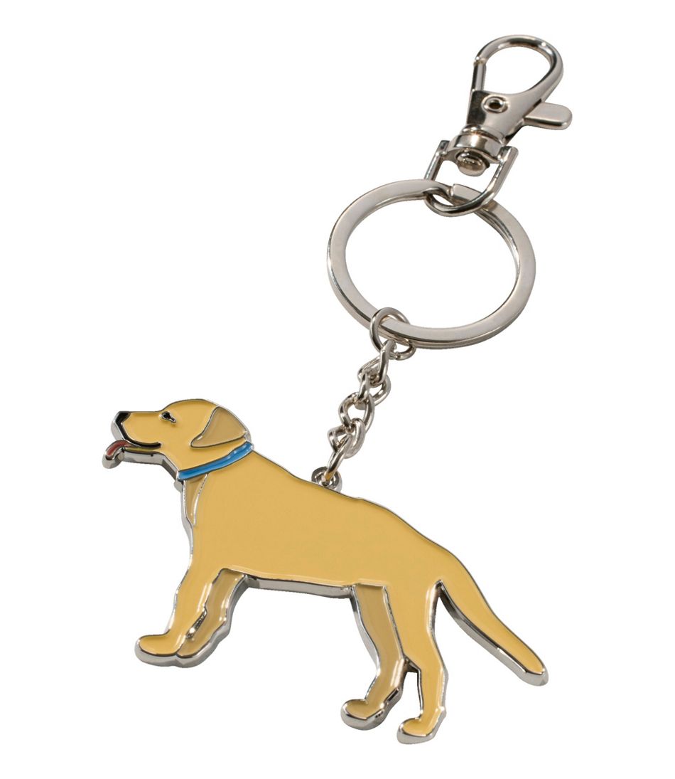 Yellow Lab Enamel Charm