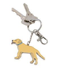 Yellow Lab Enamel Charm