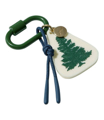 Tree Carabiner Tassel Charm