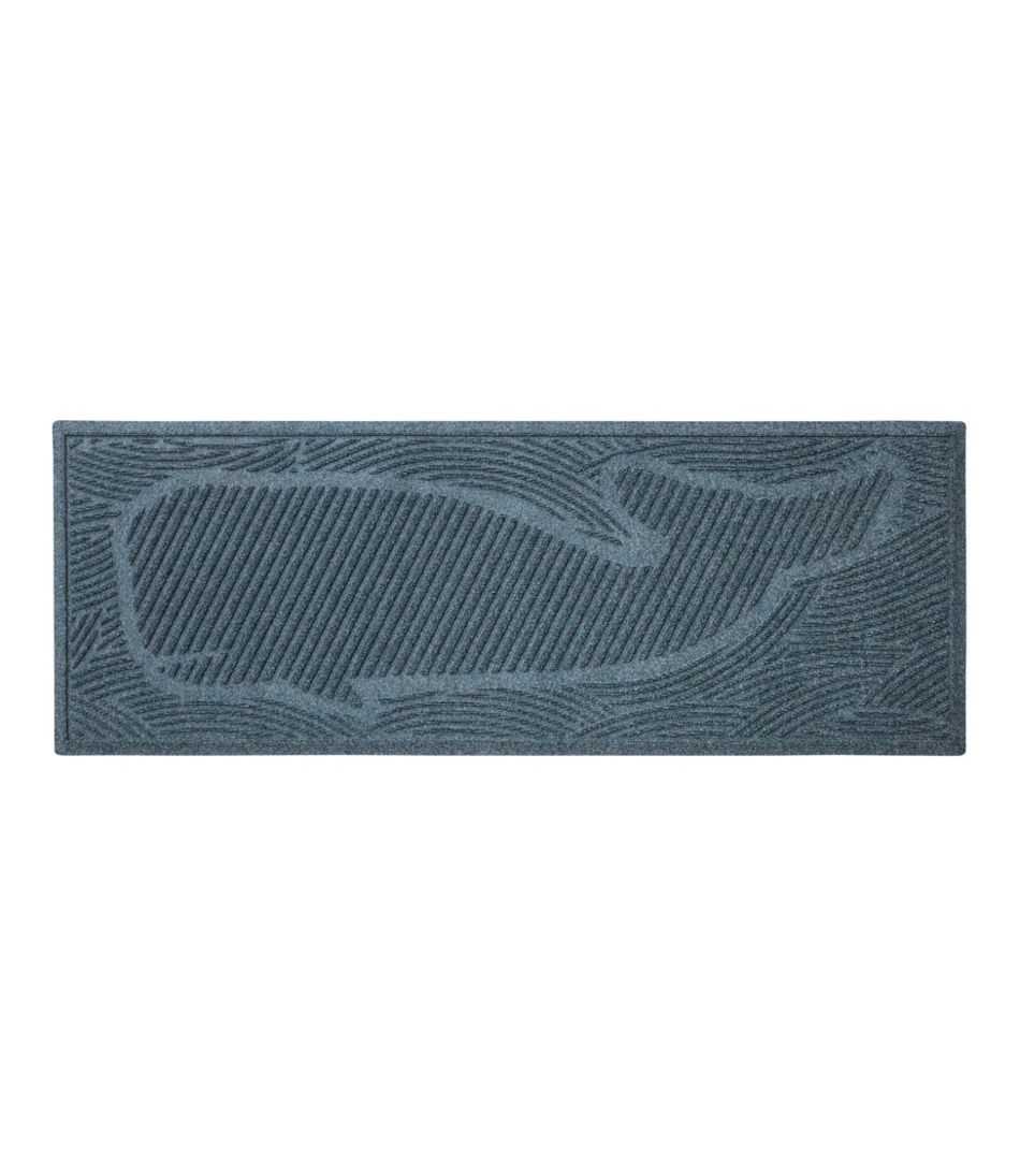 Swimming Whale Everyspace Recycled Waterhog Wide Doormat