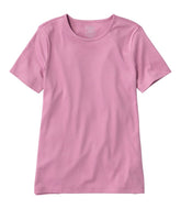 Women's Pima Cotton Tee Short-Sleeve Crewneck