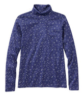 Long-Sleeve Print Women's Pima Cotton Turtleneck