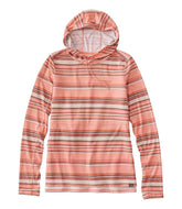 Women's Everyday SunSmart® Hooded Pullover Long-Sleeve Stripe