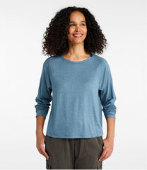 Long-Sleeve Cropped Women's Movement Essential Tee
