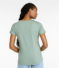Short-Sleeve Notch-Neck Women's L.L.Bean Tee
