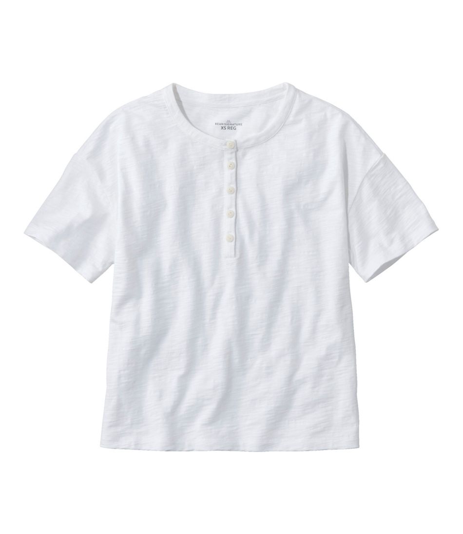 Women's Signature Slub Tee Short-Sleeve Henley