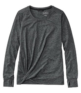 Long-Sleeve Women's VentureSoft Twist-Front Top